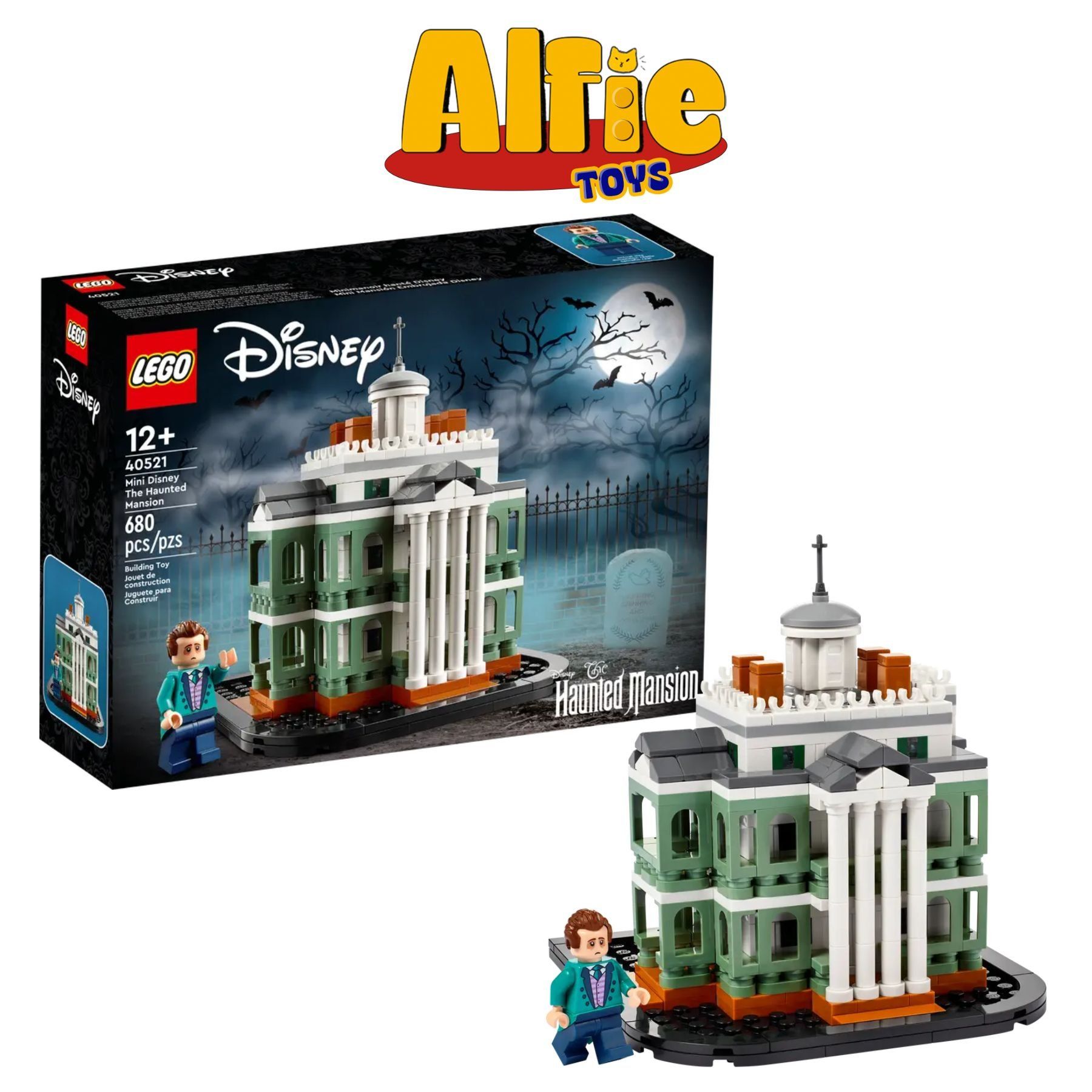Lego Biệt Thự Ma Ám Mini Disney The Haunted Mansion 40521
