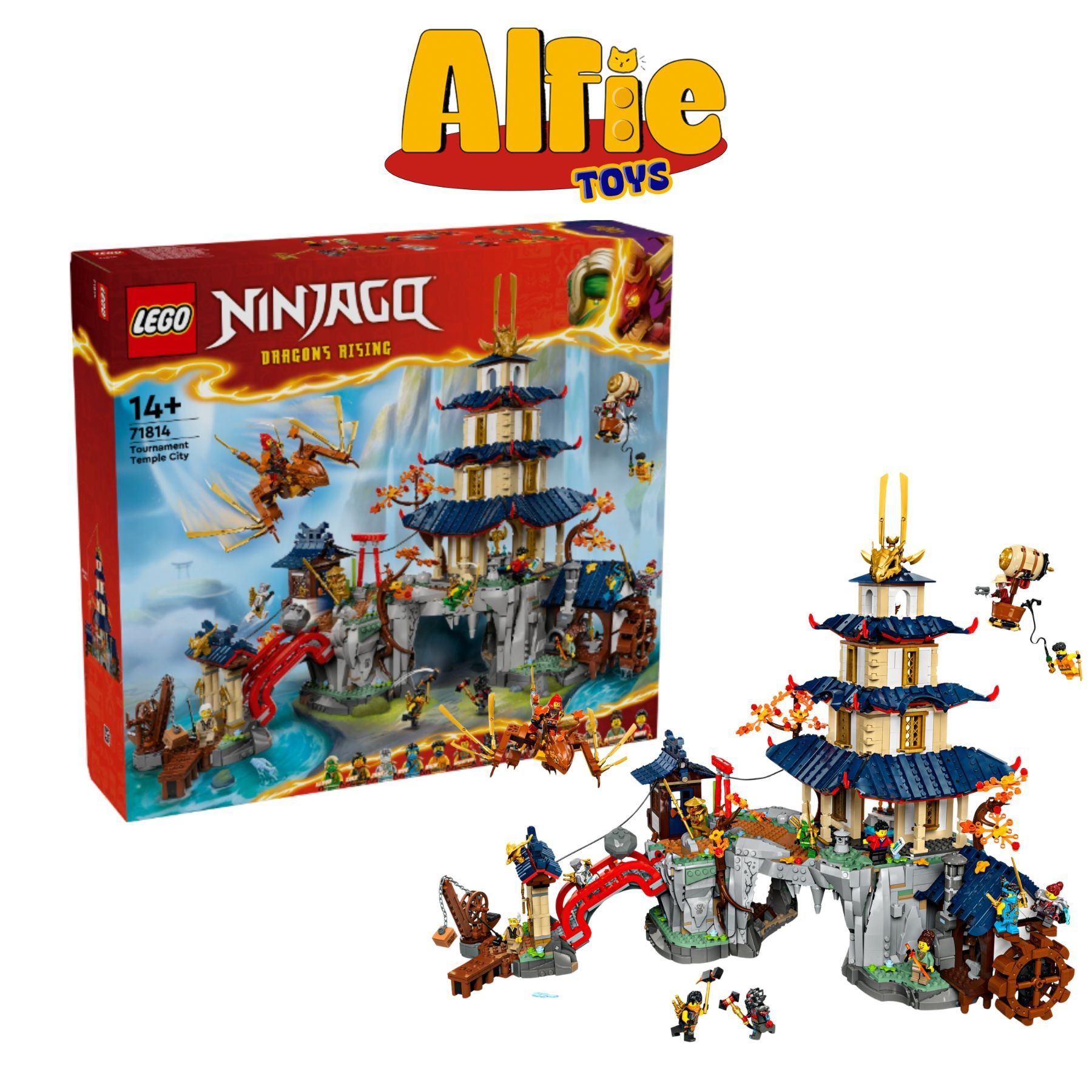 Lego Ninjago Tournament Temple City 71814