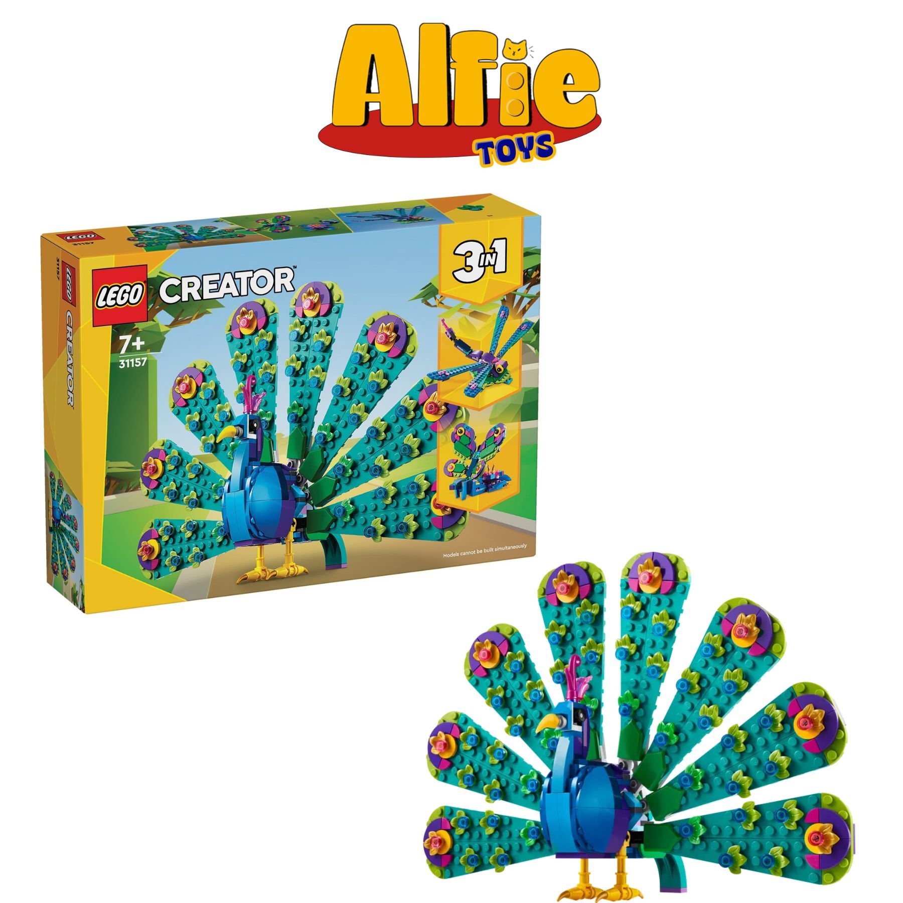 Lego Creator 3 In 1 Con Công Kỳ Lạ 31157