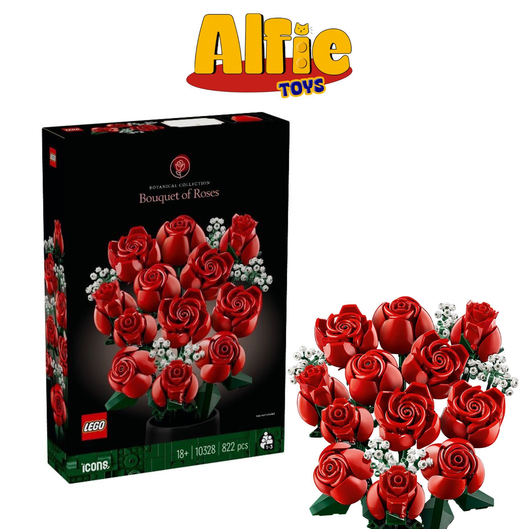 Lego Bó hoa hồng LEGO® 10328