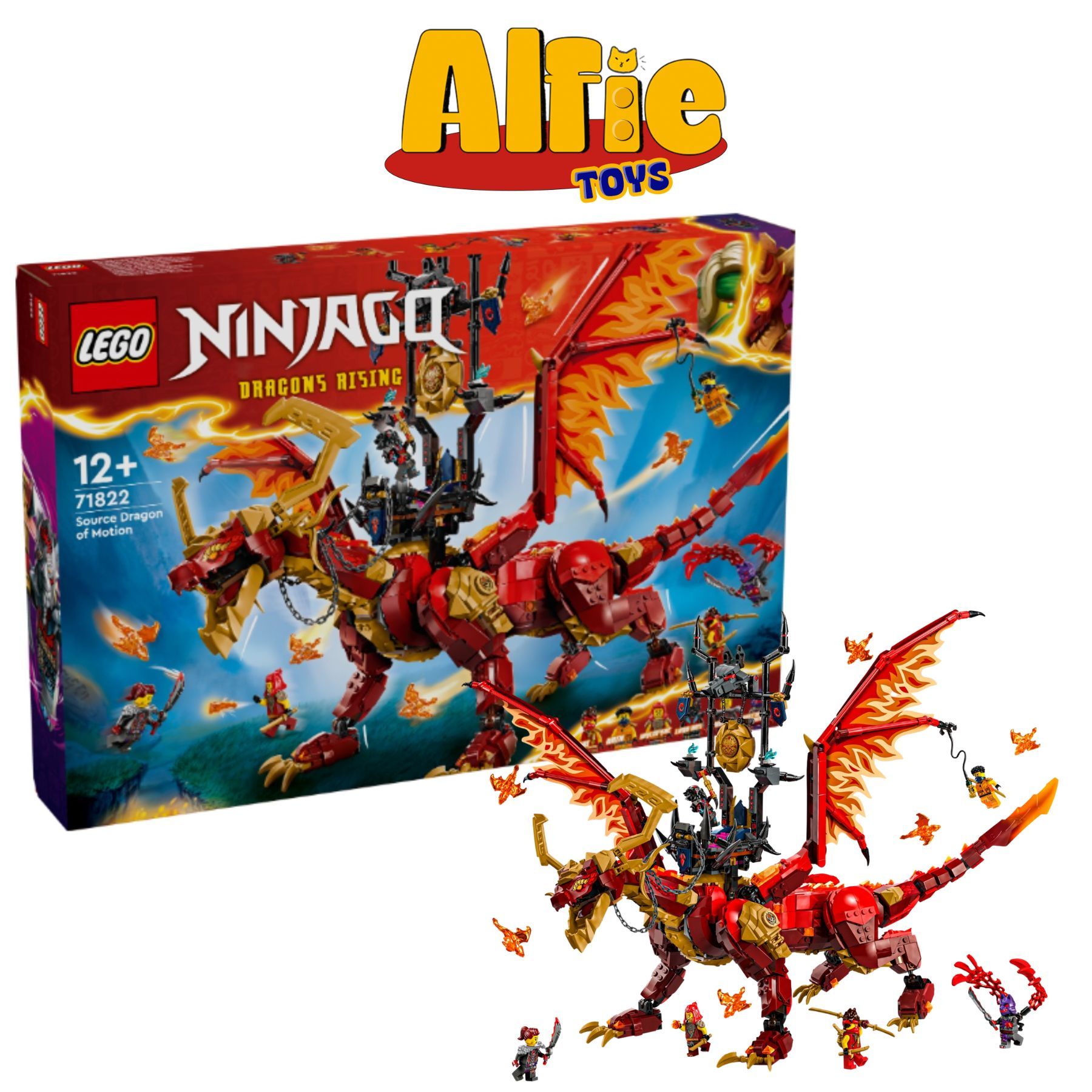 Lego Ninjago Source Dragon of Motion 71822
