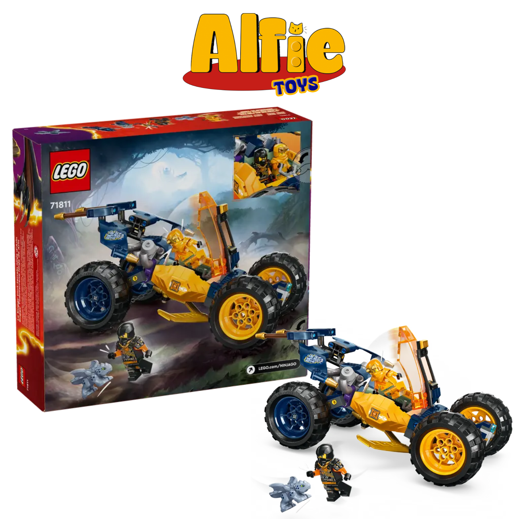 Lego Ninjago Xe Ninja Off-Road Buggy Của Arin 71811
