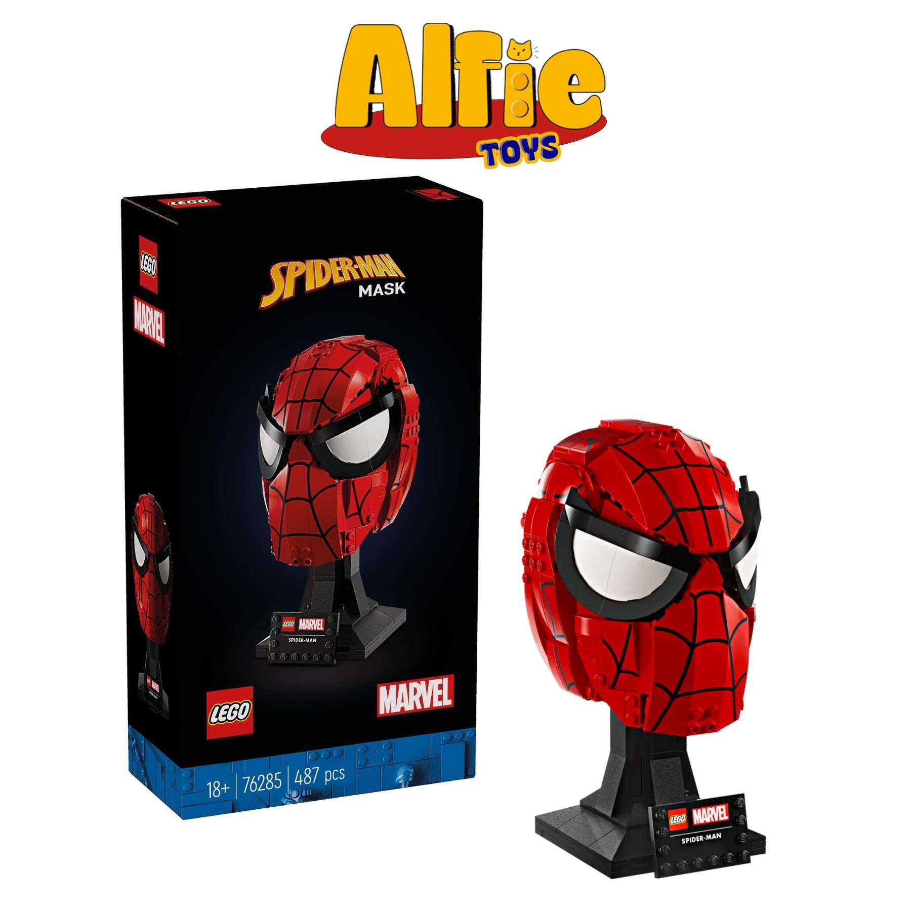 Lego Marvel Spider-Man's Mask Mặt Nạ Người Nhện 76285