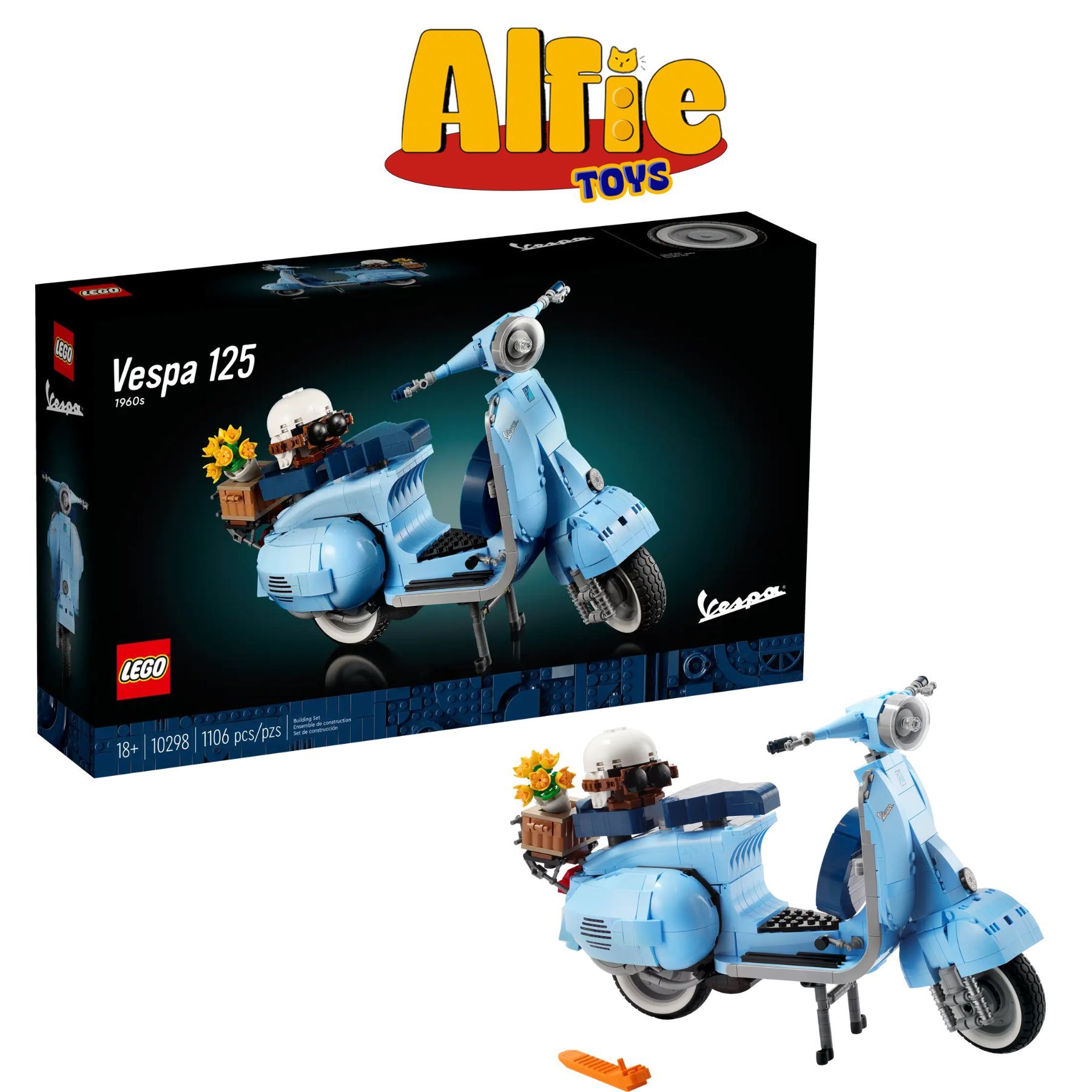 Lego Xe Vespa Cổ 10298
