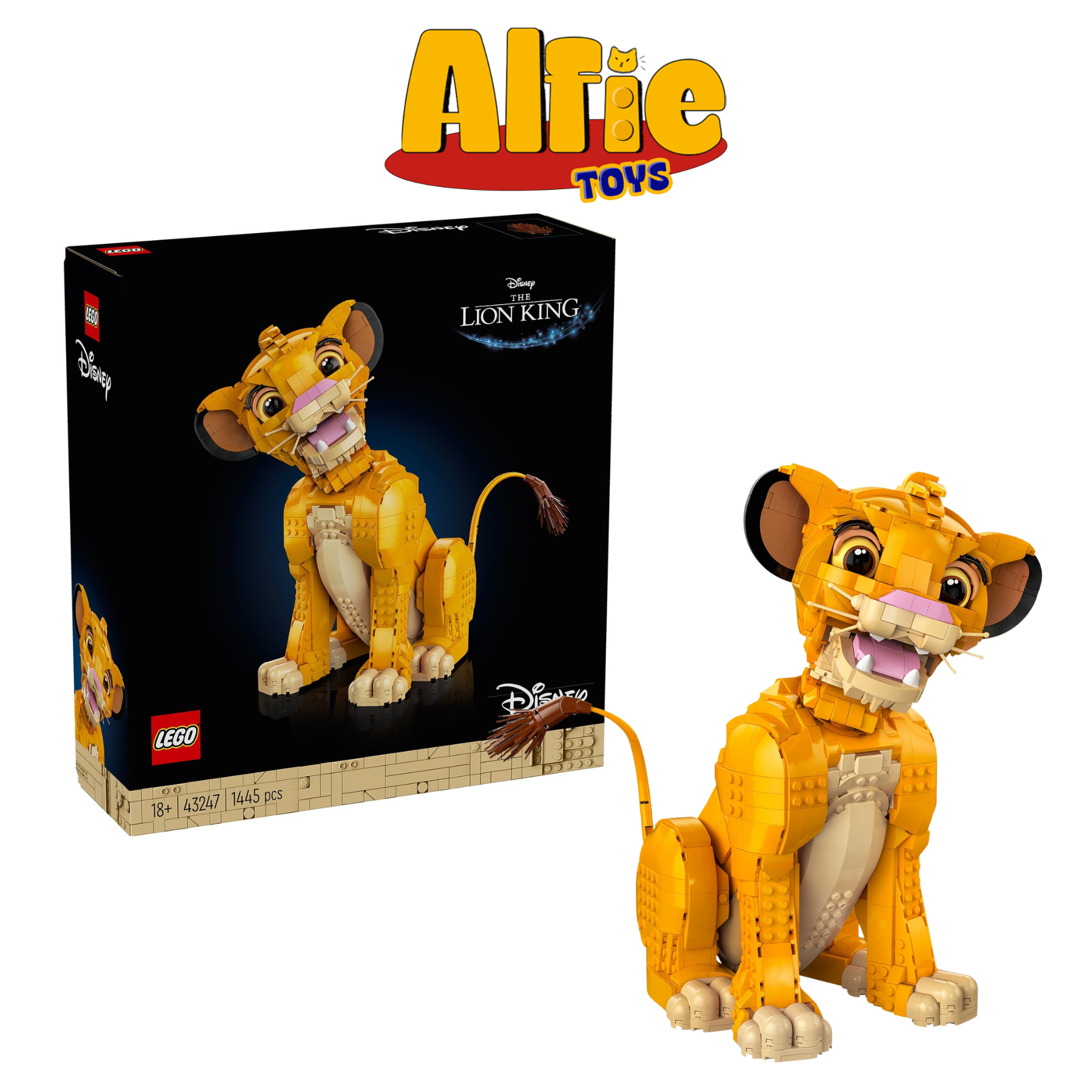 Lego Disney Vua sư tử Simba Thời Trẻ 43247