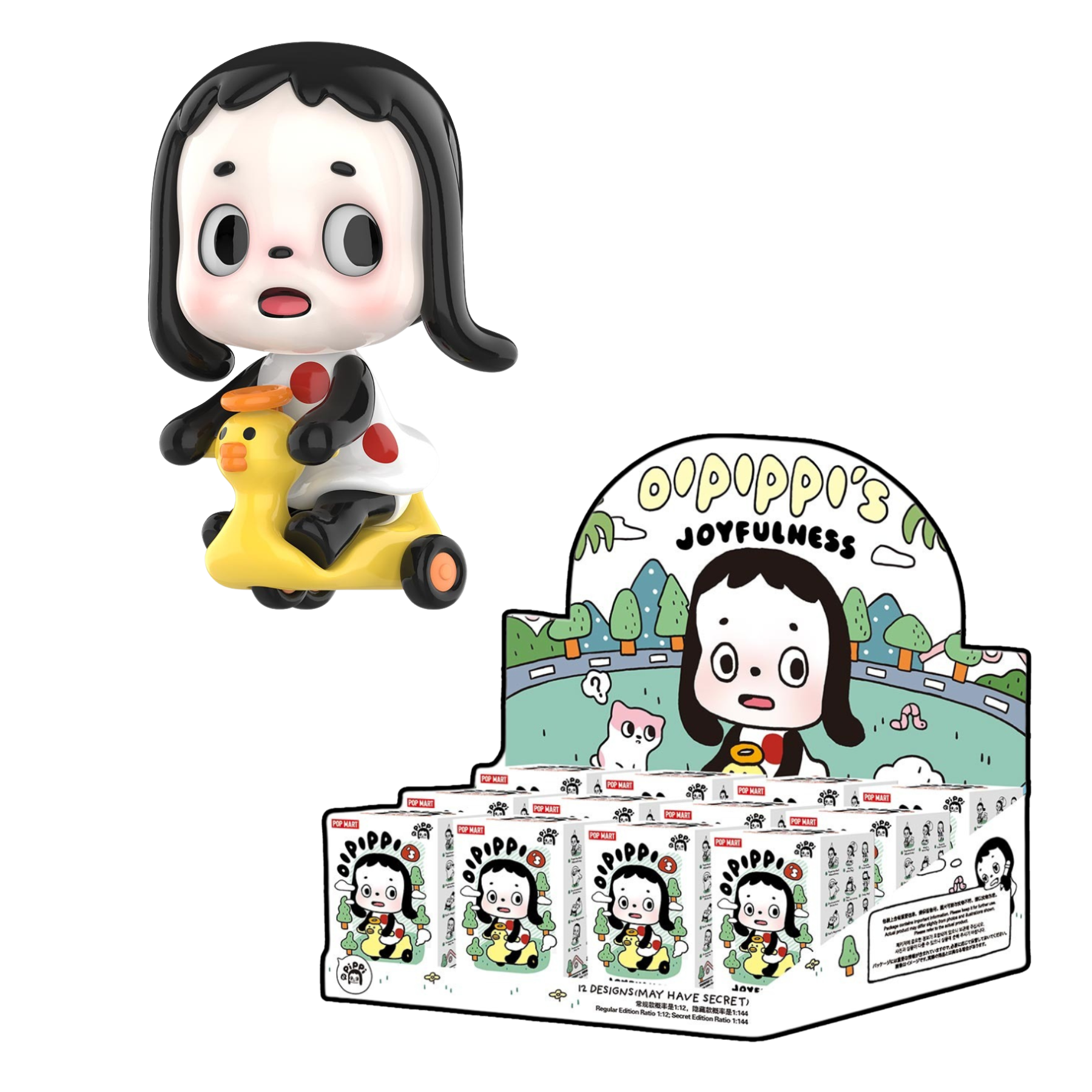 Mô Hình POP MART OIPIPPI's Joyfulness 6941848265975
