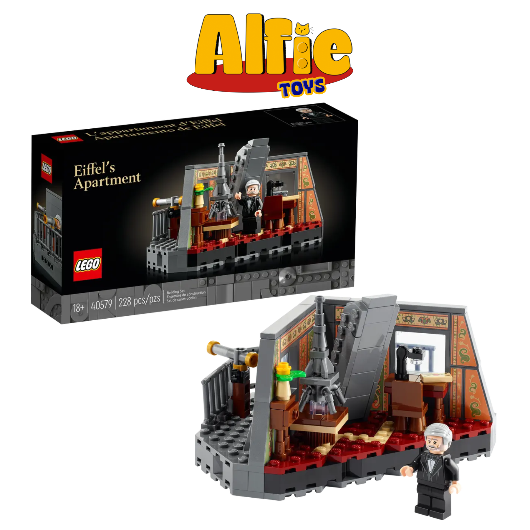 Lego Eiffel's Apartment Căn Hộ Của Eiffel 40579