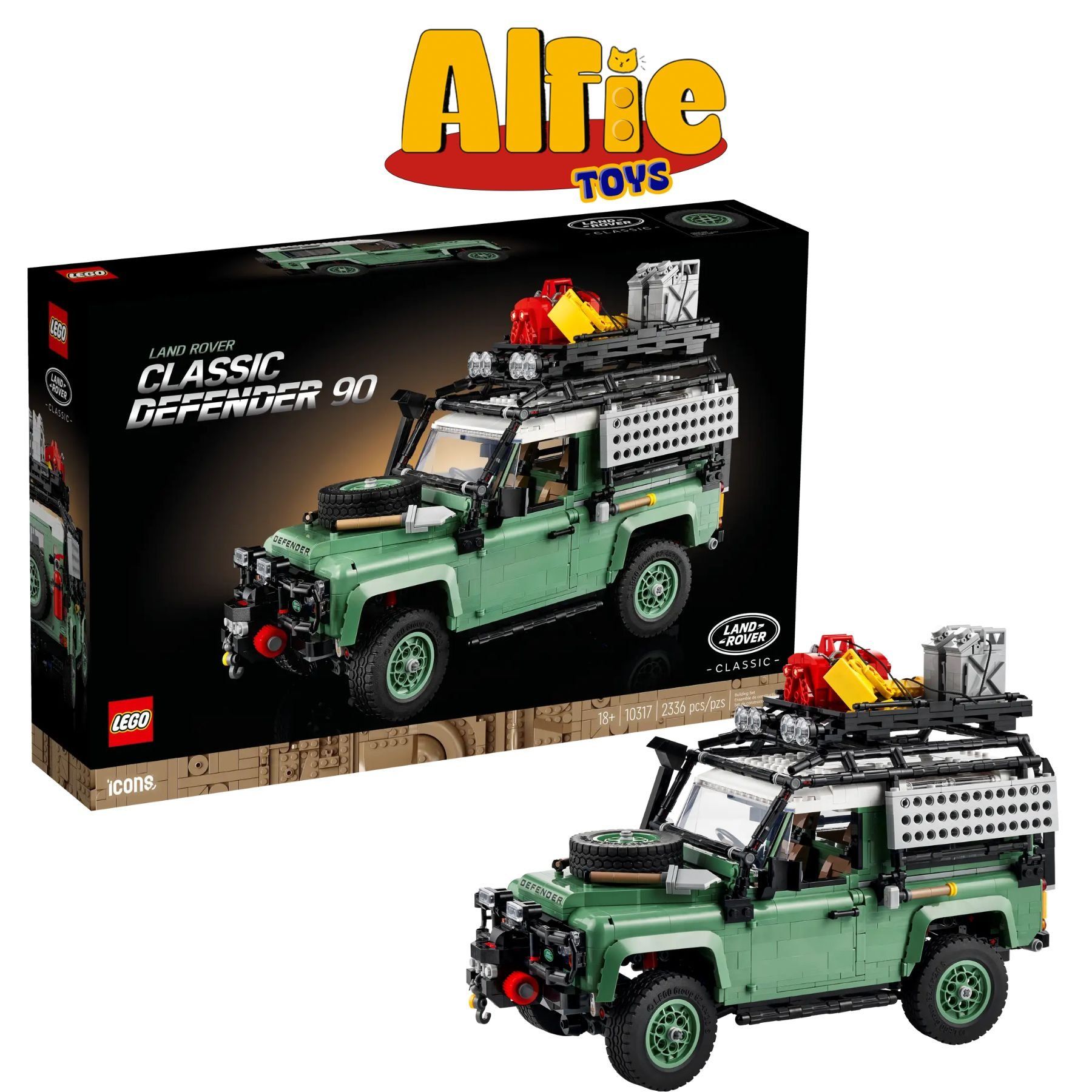 Lego Xe Land Rover Classic Defender 90 10317