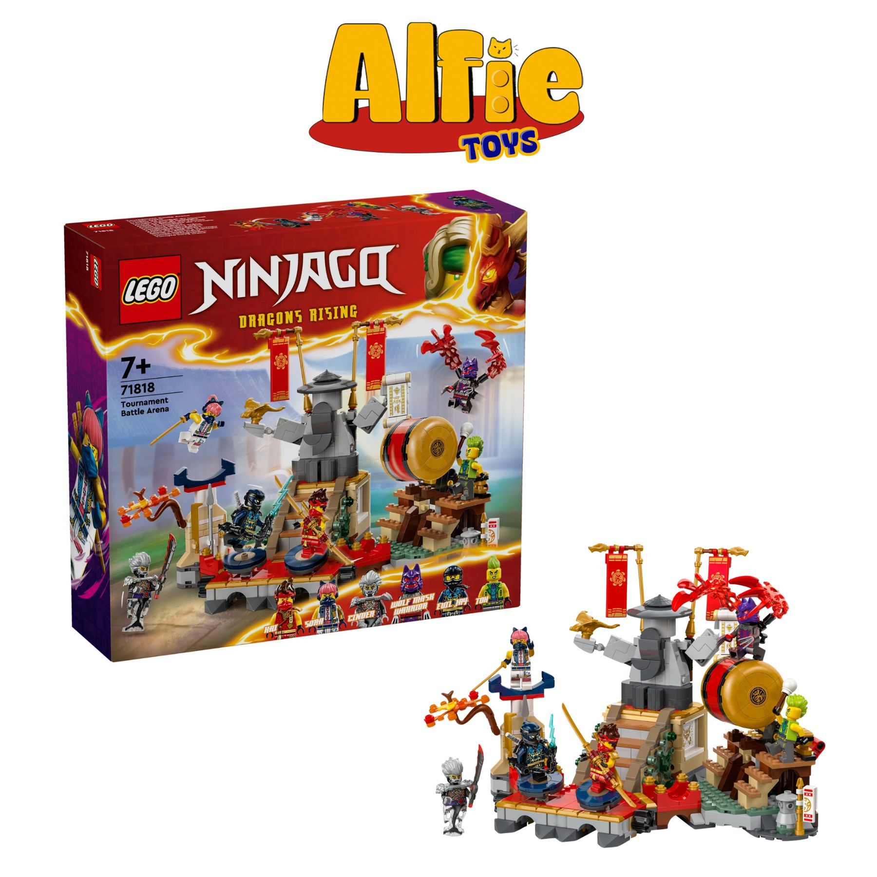Lego Ninjago Tournament Battle Arena Đấu Trường 71818