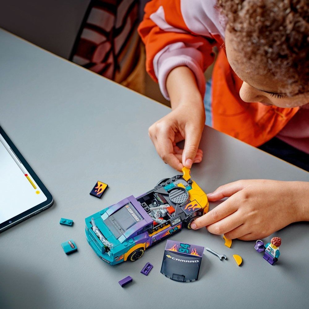 Lego Speed Siêu xe NASCAR® Next Gen Chevrolet Camaro ZL1 76935