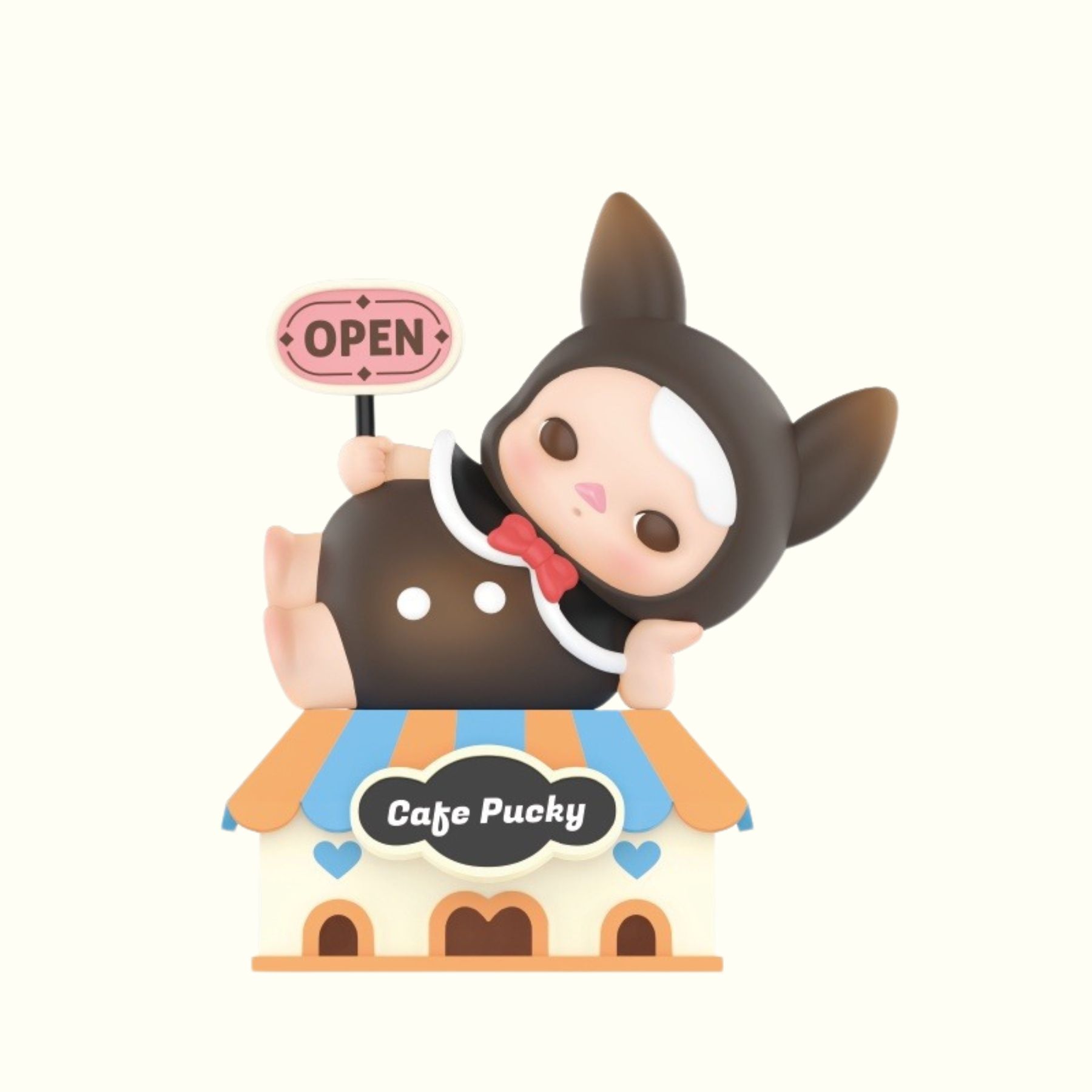 Mô Hình Đồ Chơi POP MART Pucky Cà Phê 6941848208330