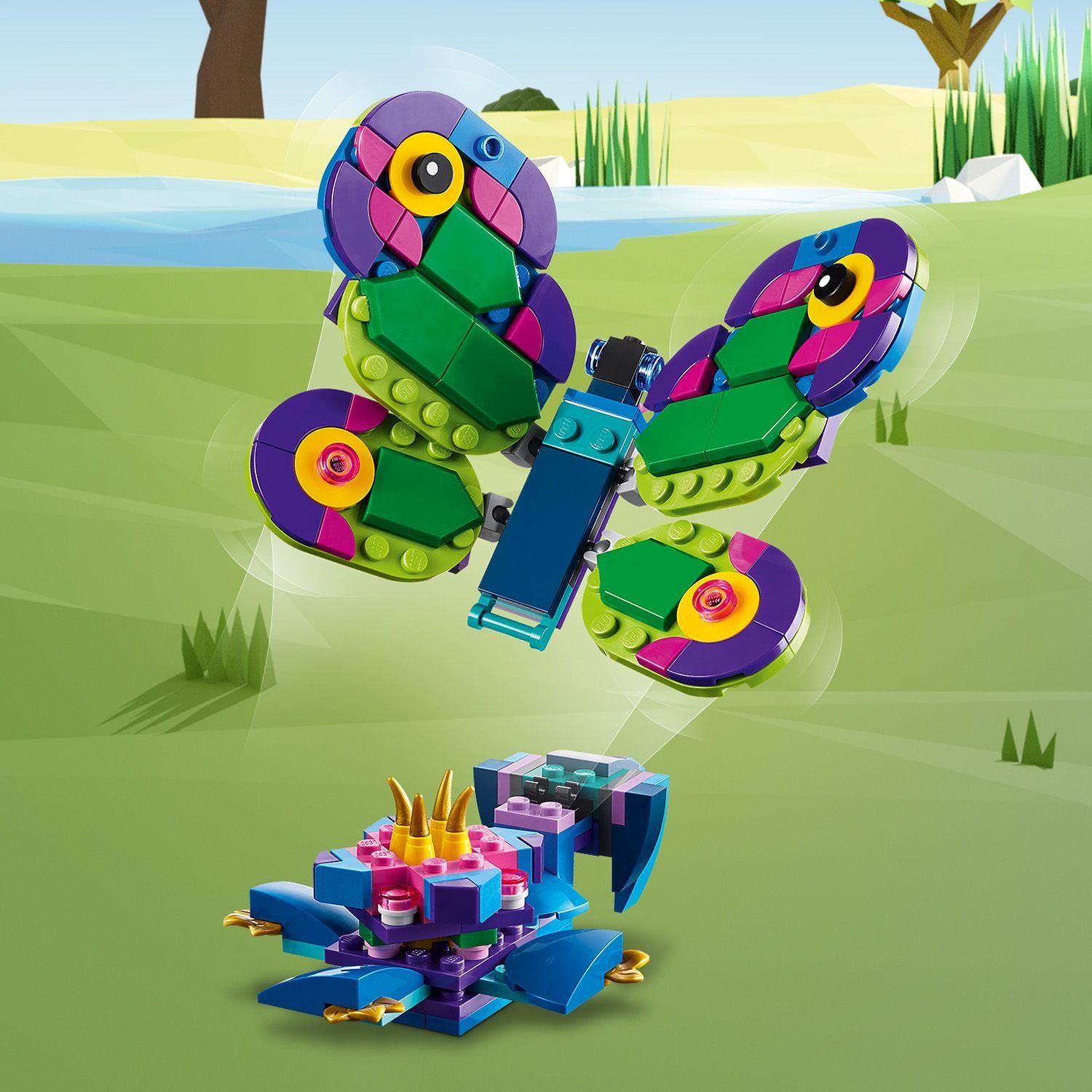 Lego Creator 3 In 1 Con Công Kỳ Lạ 31157