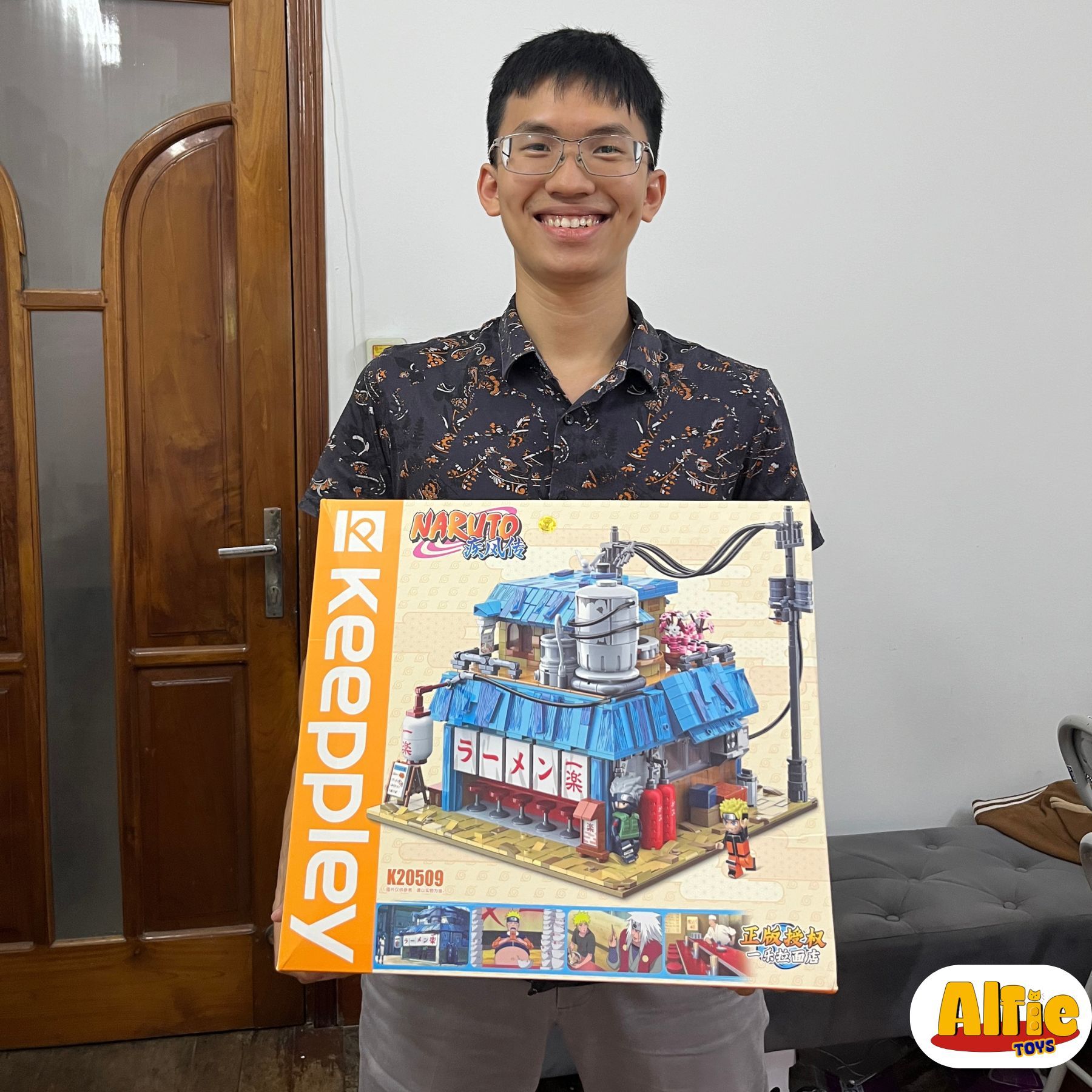 Đồ chơi lắp ráp Keeppley Naruto Cửa Hàng Mì Ramen K20509