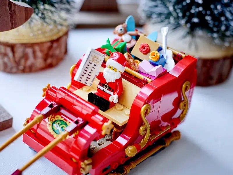 Lego Santa's Sleigh Xe Kéo Tuần Lộc Giáng Sinh Của Ông Già Noel 40499