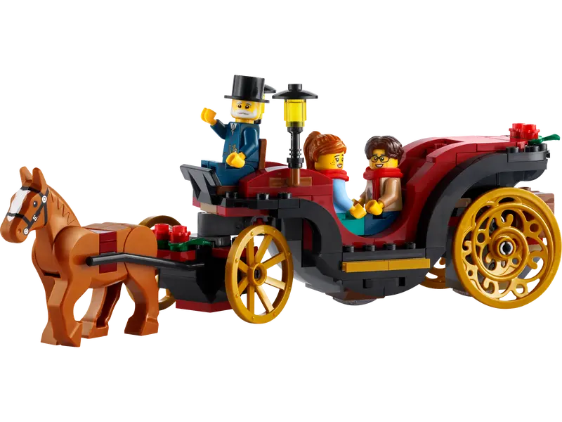 Lego Chrismast Wintertime Carriage Ride Xe Ngựa 40603