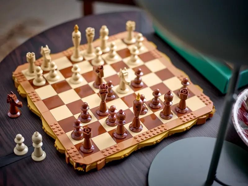 Lego Bàn Cờ Chess Cờ Truyền Thống 40719