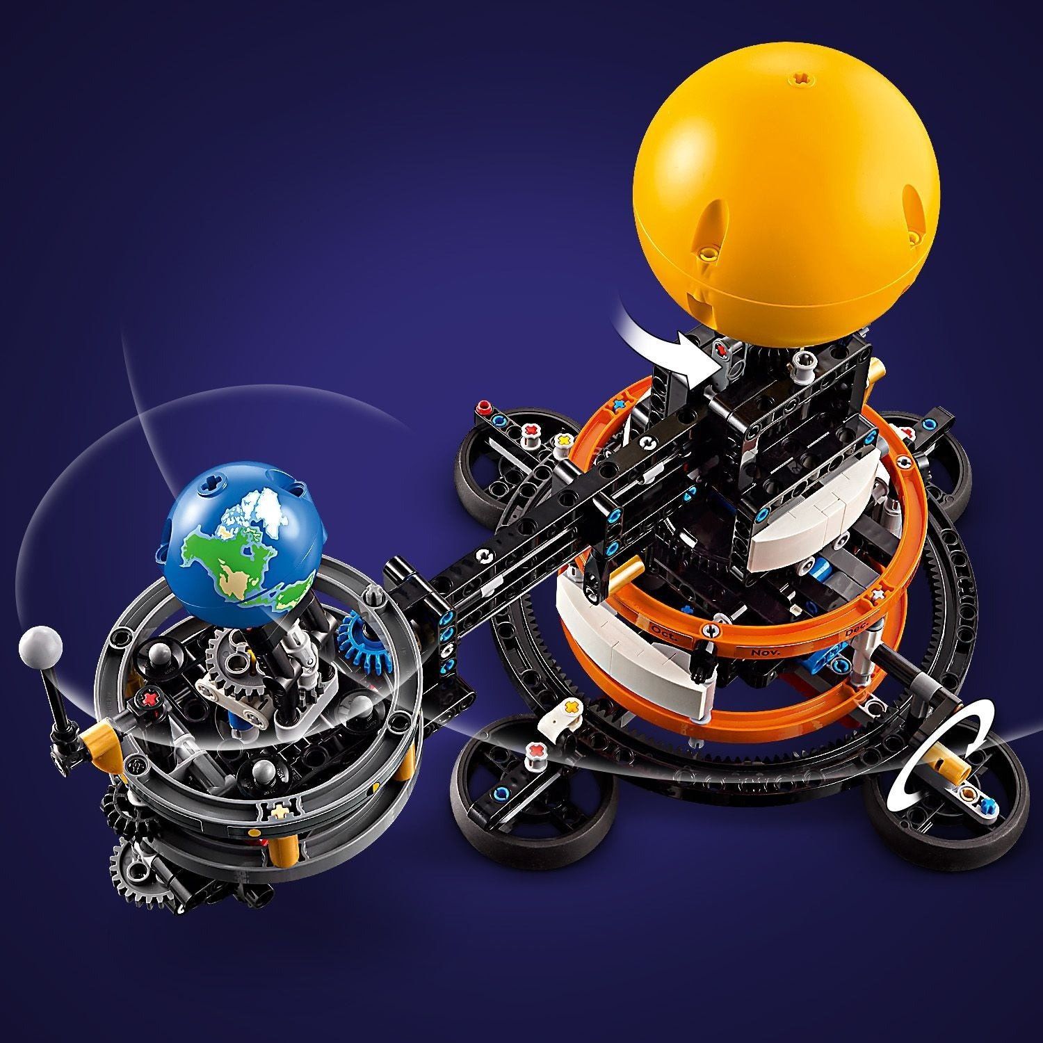 Lego Technic Planet Earth and Moon in Orbit Trái Đất Và Mặt Trăng 42179
