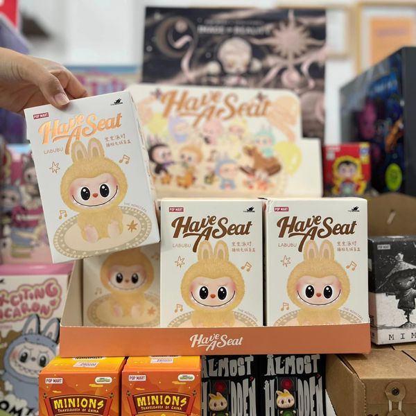 popmart THE MONSTERS Have a Seat ぬいぐる THE MONSTERS - Have a Seat Vinyl Plush Blind Box | Blind