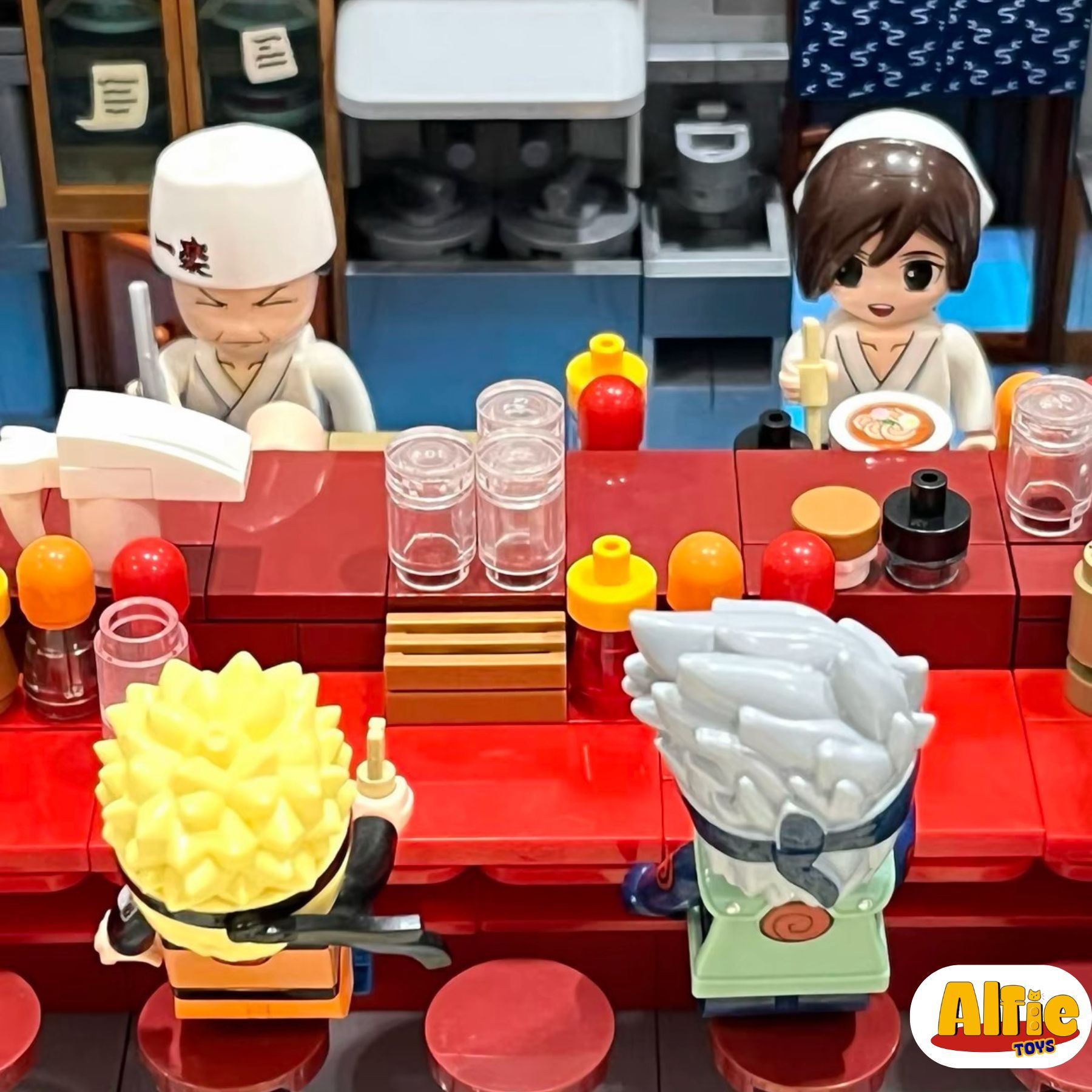 Đồ chơi lắp ráp Keeppley Naruto Cửa Hàng Mì Ramen K20509