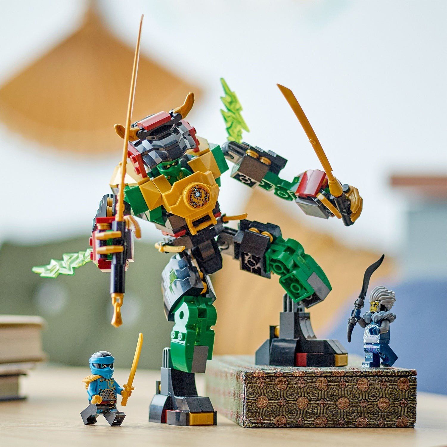 Lego Ninjago Elemental Power Mech Của Lloyd 71817