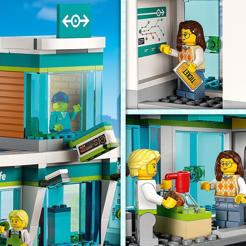 Lego City Trạm Xe Lửa Thành Phố 60335