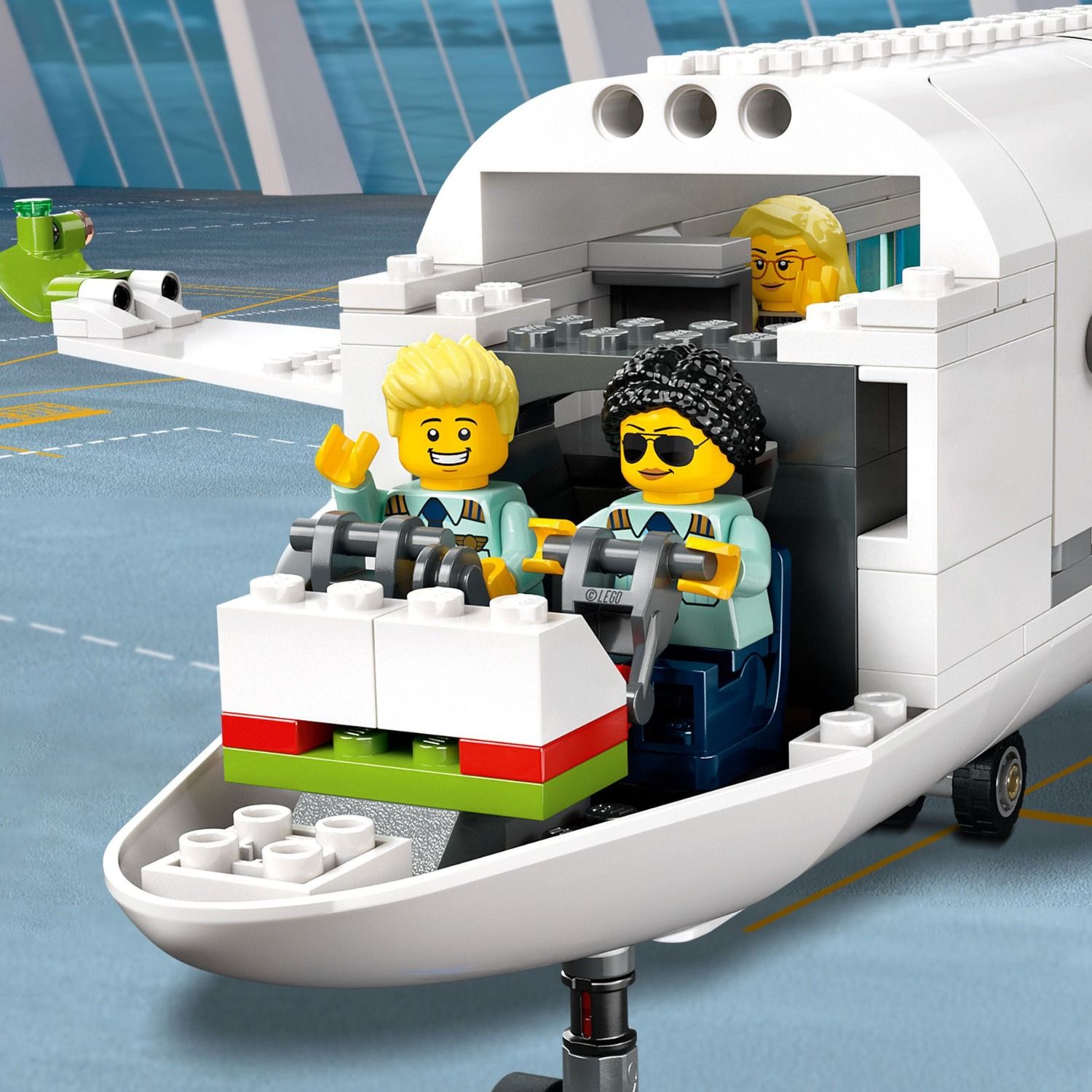 Lego City Passenger Airplane Máy Bay Chở Khách 60367