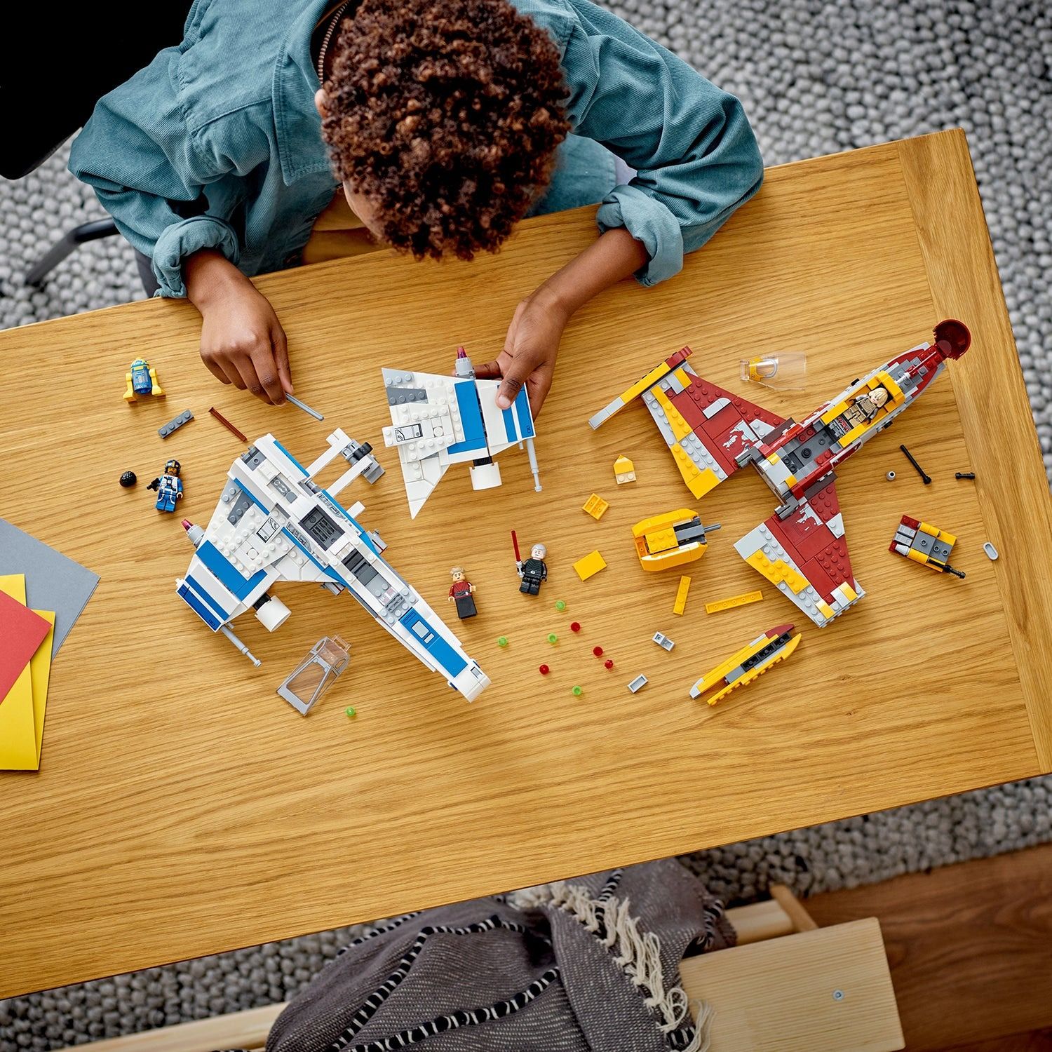 Lego Star Wars New Republic E-Wing™ Và Shin Hati's Starfighter 75364