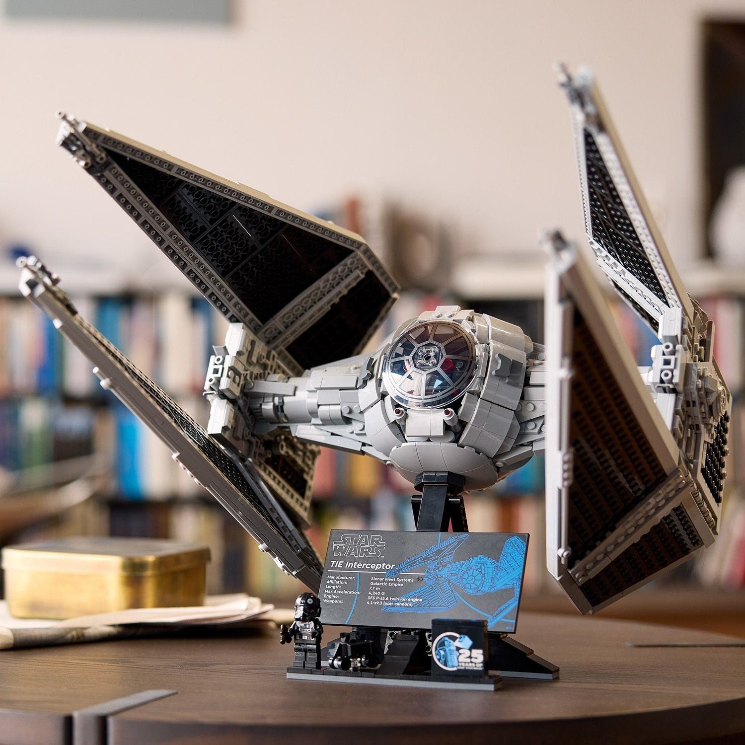 Lego Star Wars Bộ Lắp Ráp TIE Interceptor 75382