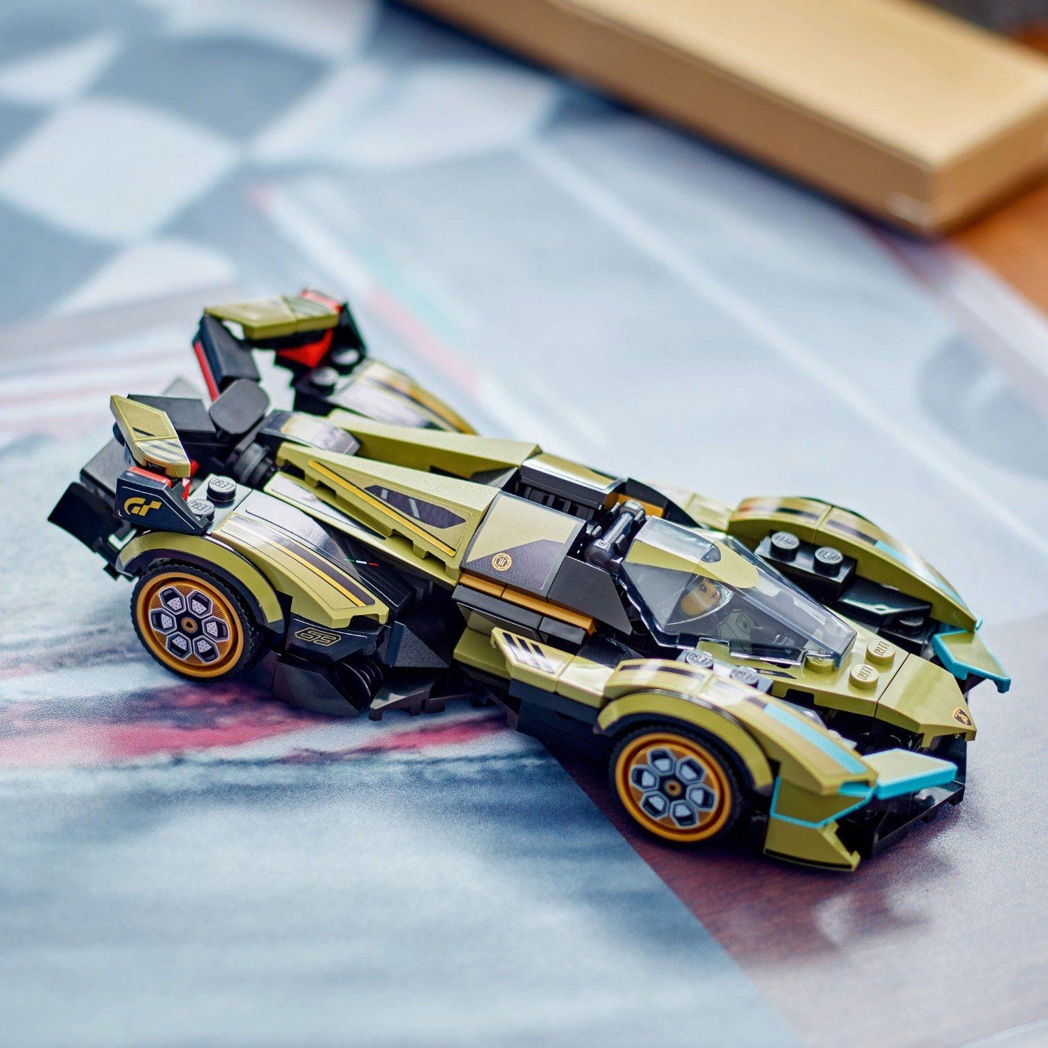 Lego Speed Champions Siêu Xe Lamborghini Lambo V12 Vision 76923