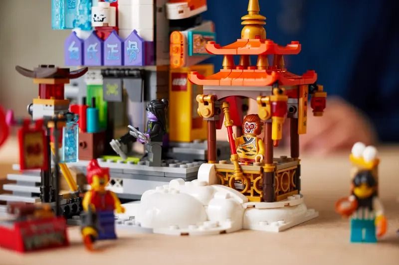 Lego Monkie Kid Thành Phố Metropolis 80054