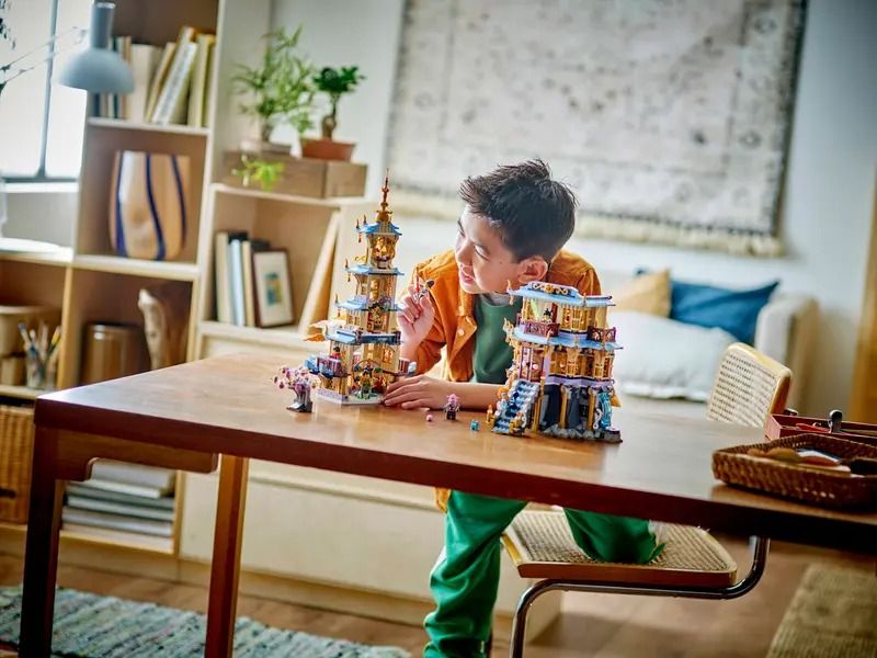 Lego Monkie Kid Celestial Pagoda Thiên Giới 80058