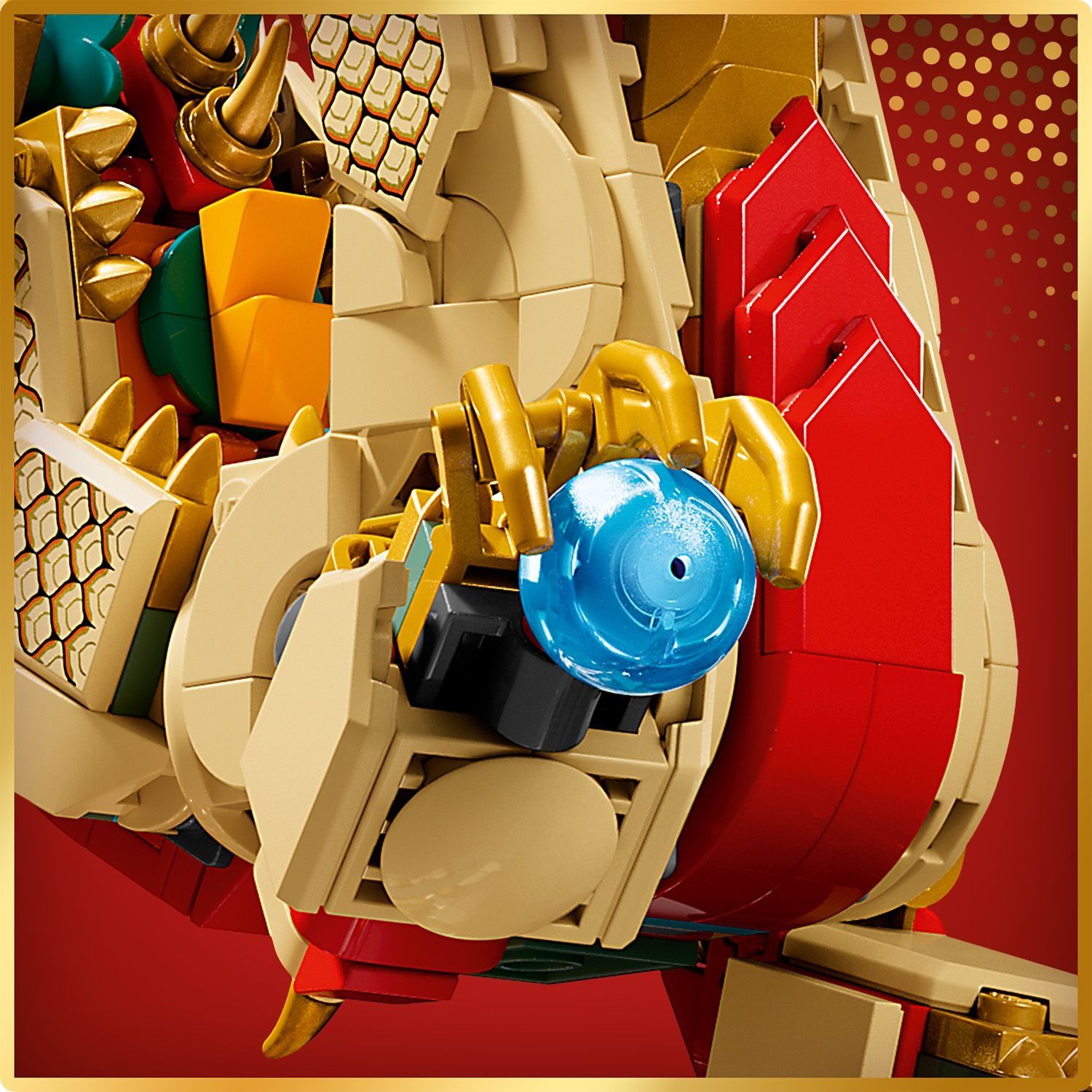 Lego Tết Auspicious Dragon Rồng 80112