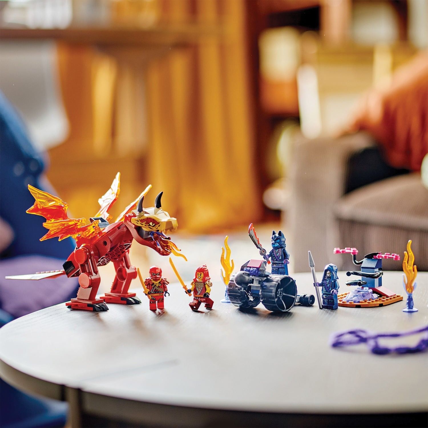 Lego Ninjago Kai's Source Dragon Battle Trận Chiến Rồng 71815