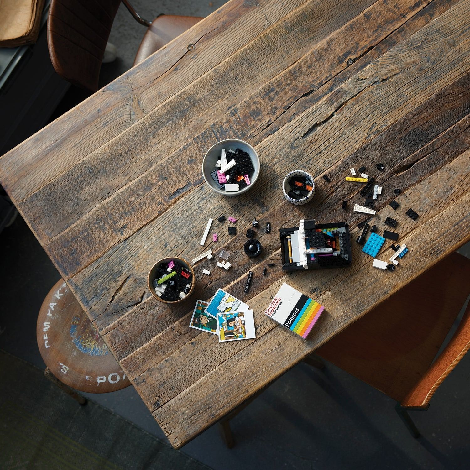 Lego Ideas Máy Ảnh Polaroid OneStep SX-70 21345