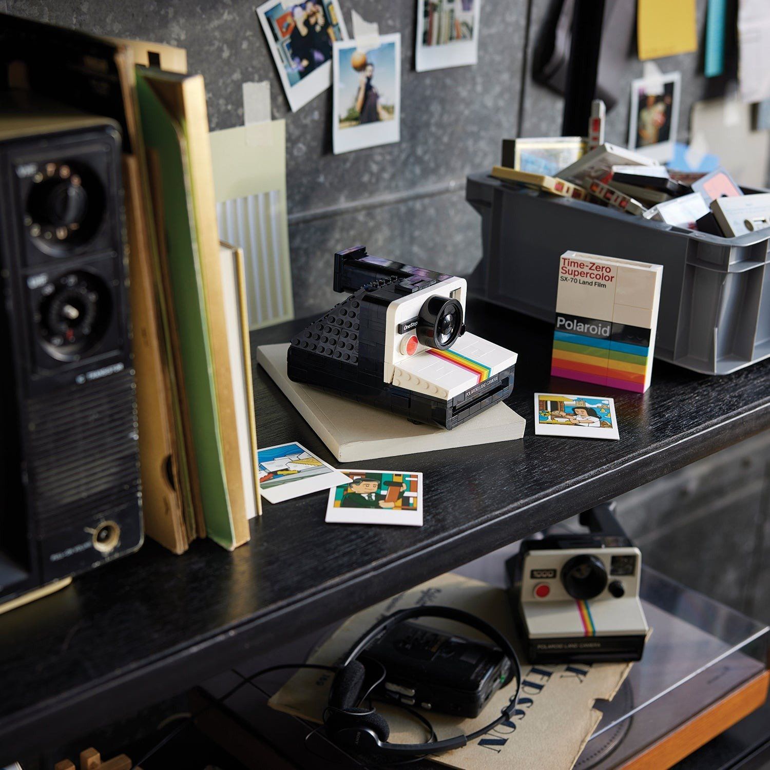 Lego Ideas Máy Ảnh Polaroid OneStep SX-70 21345