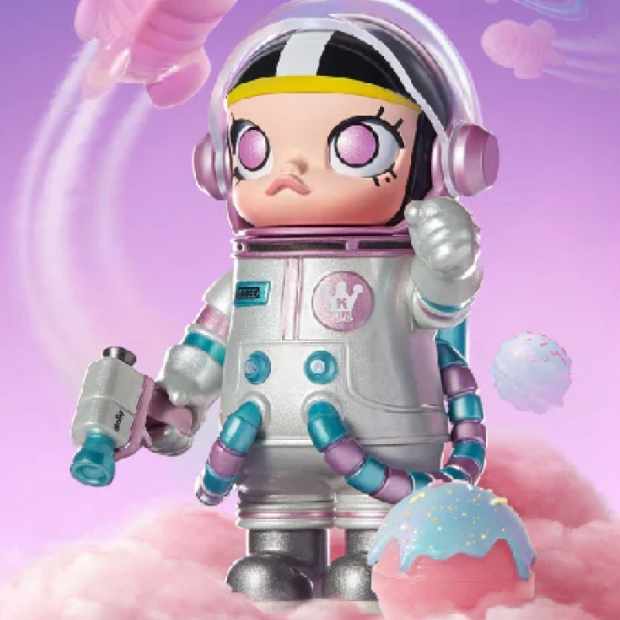 Mô Hình Đồ Chơi POP MART Mega Collection 100% Space Molly Series 1 6941448674887