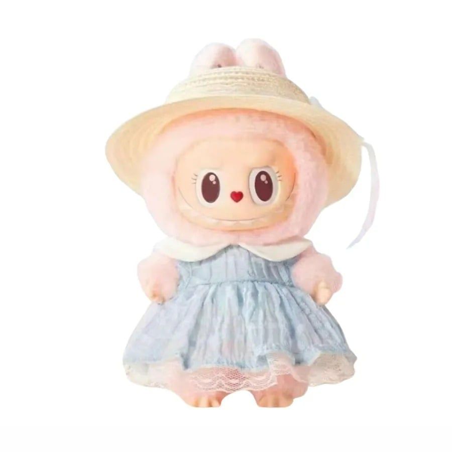 Labubu Mokoko The Monster The Blue Diamond Vinyl Plush Doll (17cm)