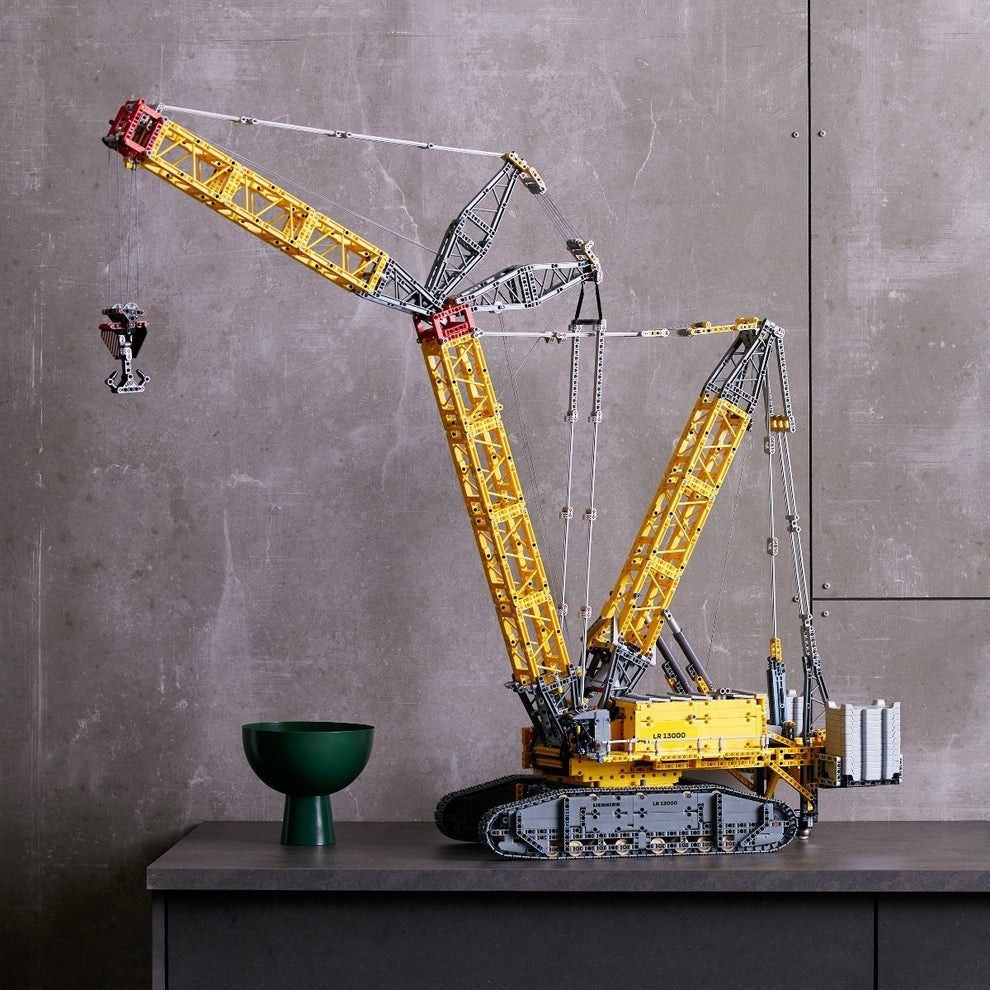 Lego Technic Xe Cần Cẩu Liebherr Crawler Crane 42146