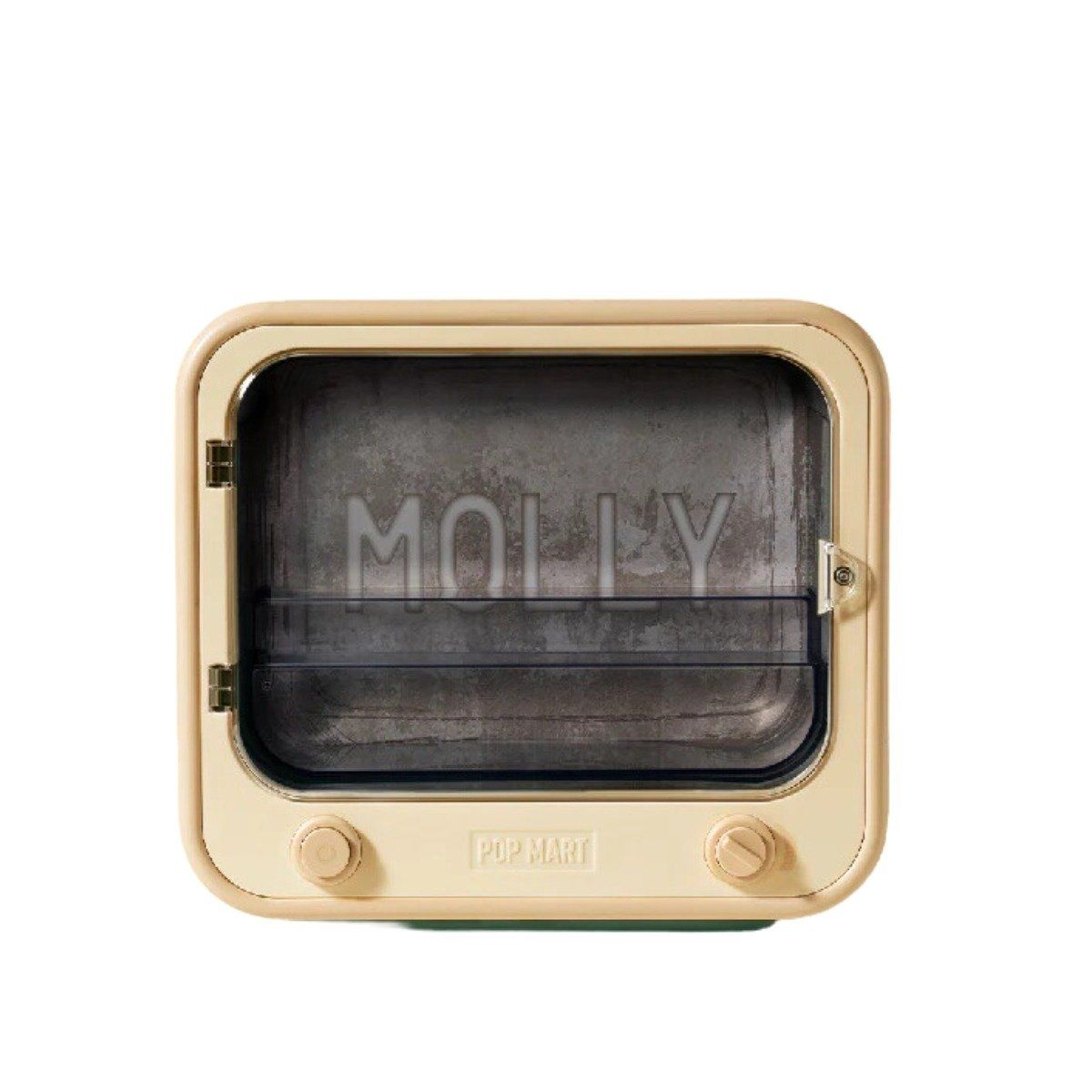 POP MART Hộp Trưng Bày Molly Anniversary Classical Retro TV Set 6941848243416