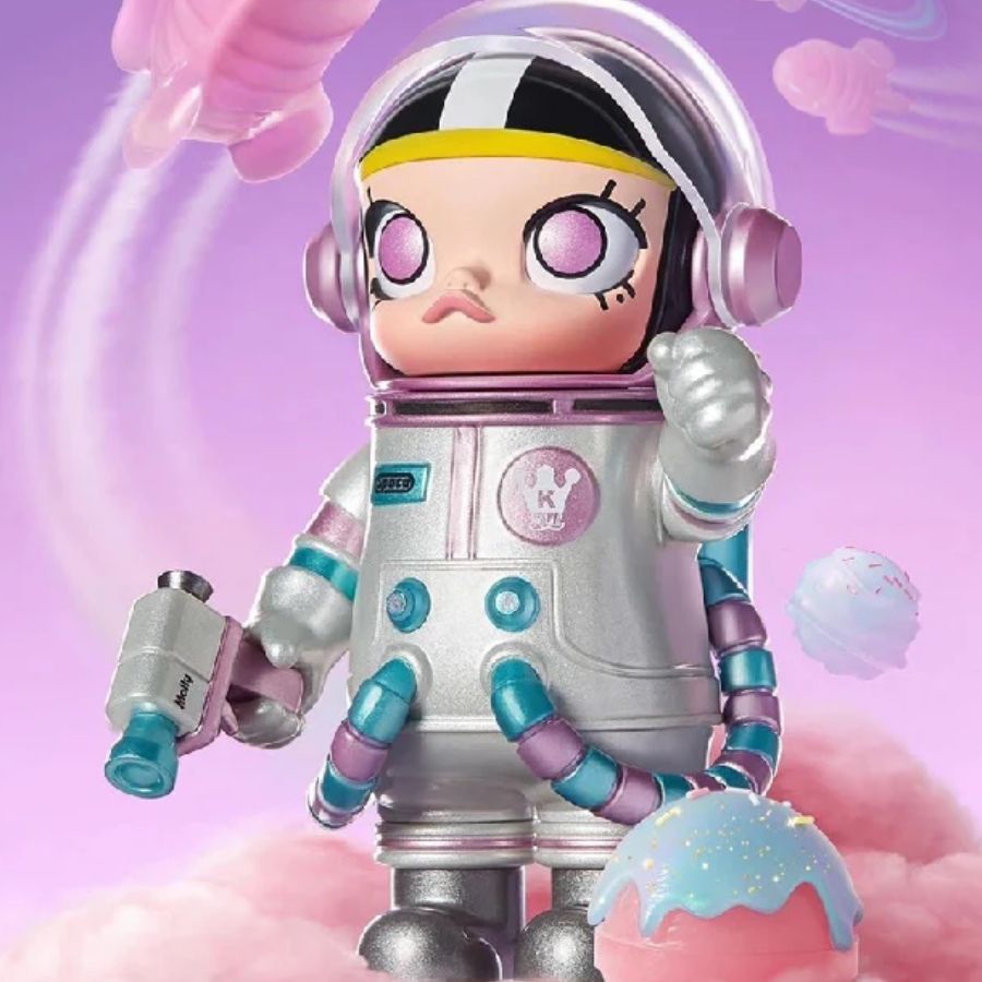 Mô Hình Đồ Chơi POP MART Mega Collection 100% Space Molly Series 1 6941448674887