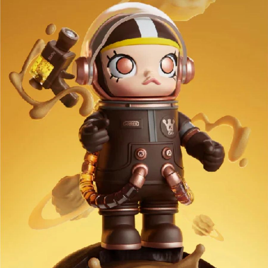 Mô Hình Đồ Chơi POP MART Mega Collection 100% Space Molly Series 1 6941448674887