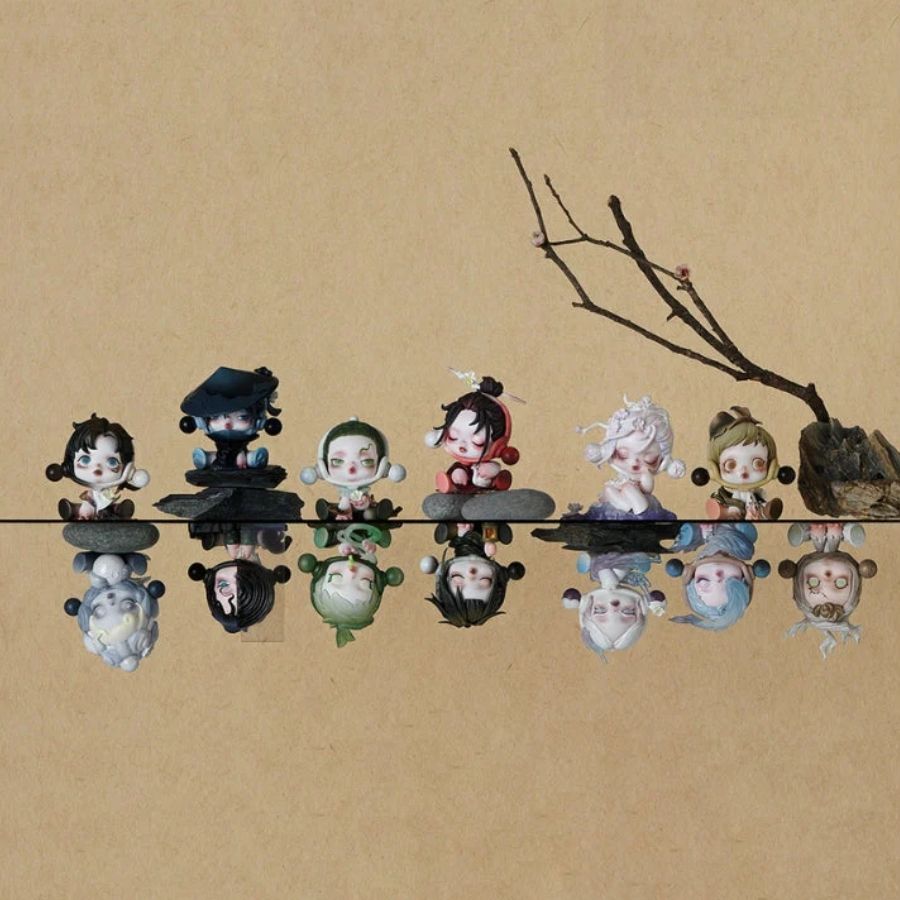 Mô Hình POP MART Skullpanda The Ink Plum Blossom 6941848238177