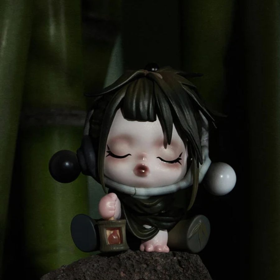 Mô Hình POP MART Skullpanda The Ink Plum Blossom 6941848238177