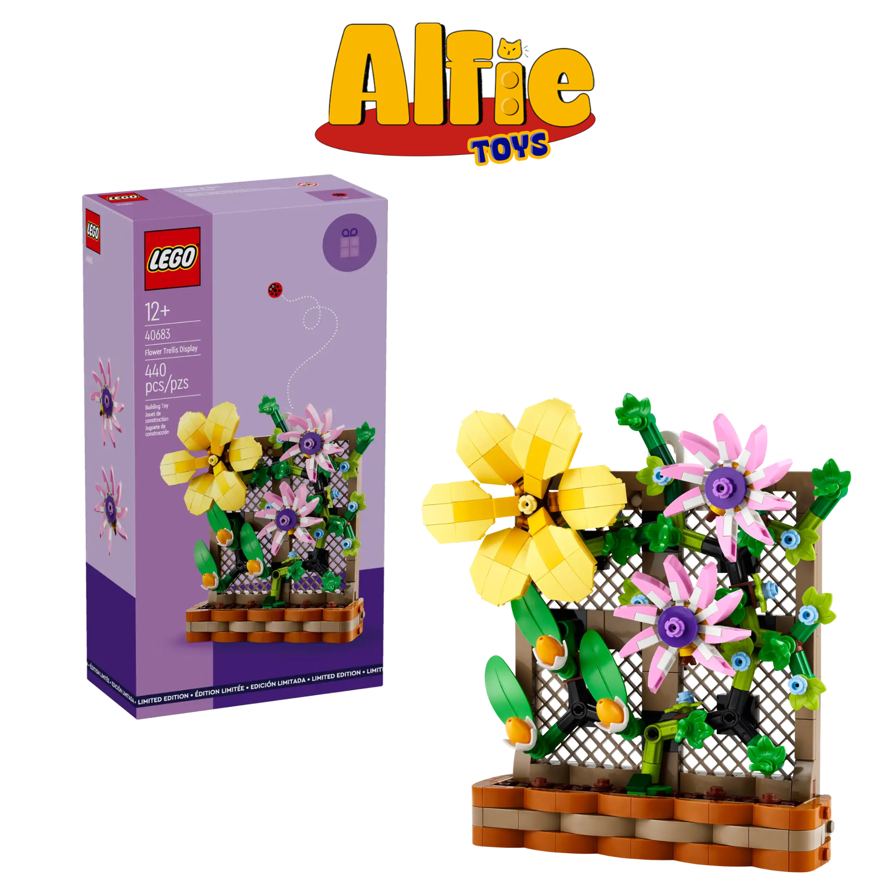 Lego Flower Trellis Display 40683