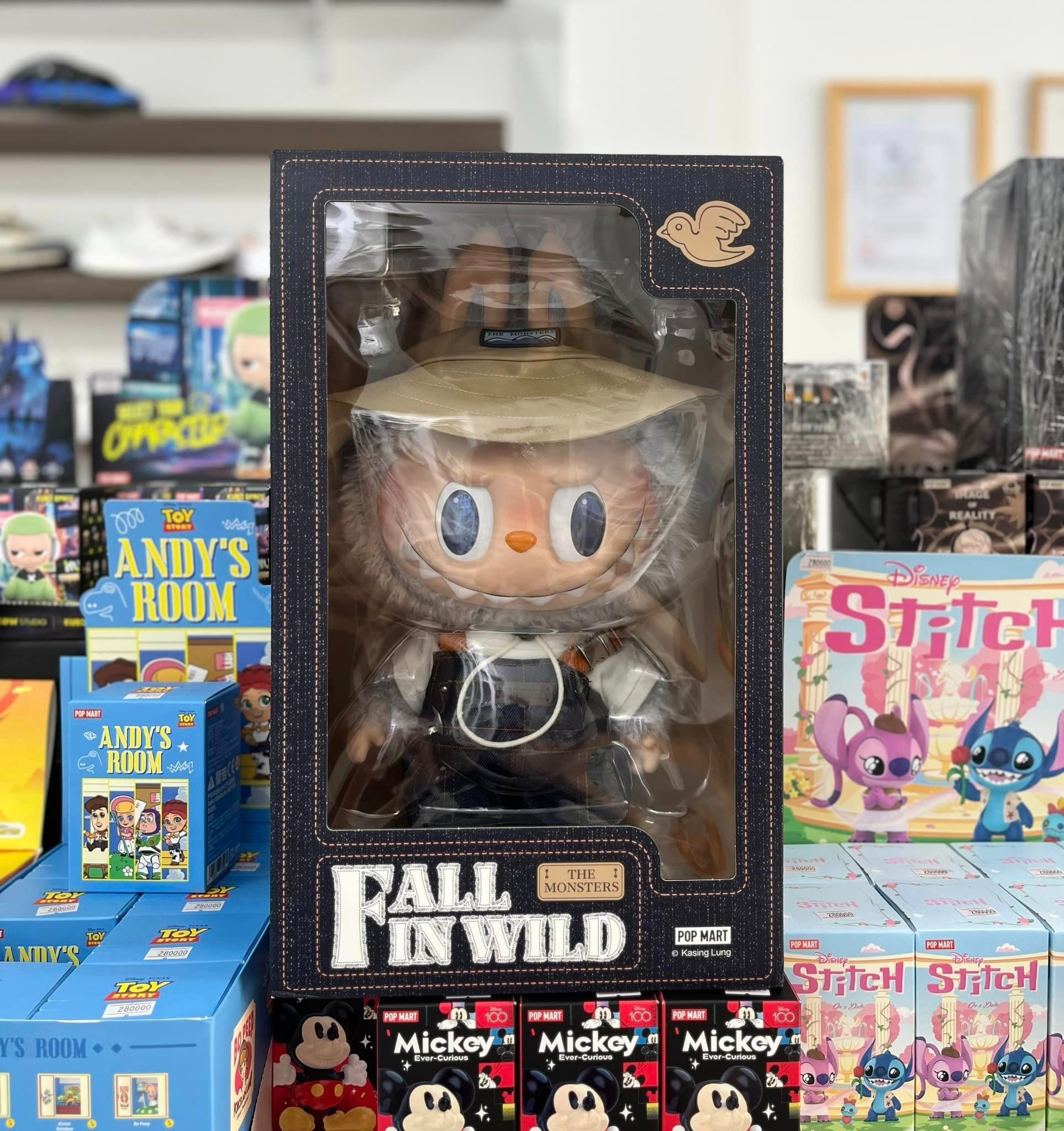 Mô Hình Đồ Chơi POP MART The Monsters Labubu Fall In Wild (40cm)