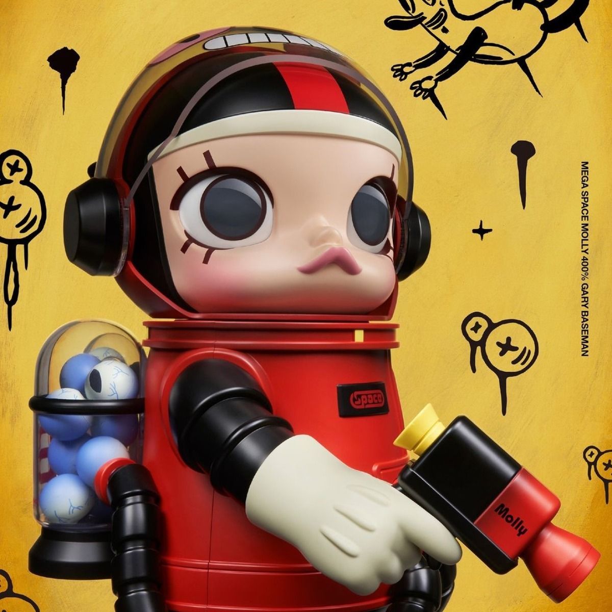 POP MART MEGA SPACE MOLLY 400% Gary Baseman 6941848268594