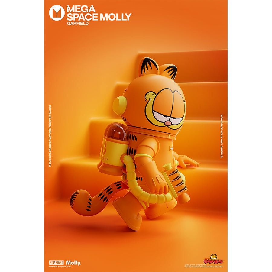 Mô Hình MEGA SPACE MOLLY 400% Garfield Pop Mart 6941848280817