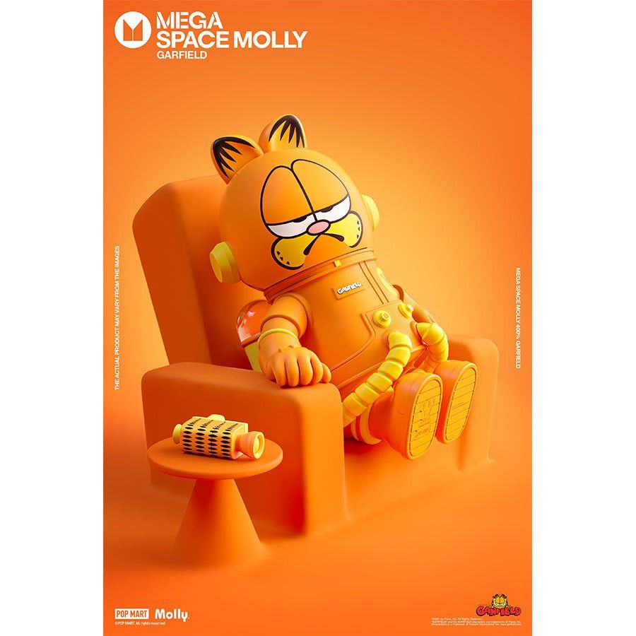 Mô Hình MEGA SPACE MOLLY 400% Garfield Pop Mart 6941848280817