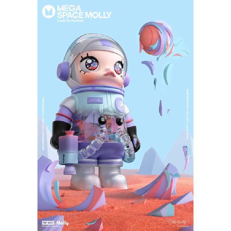 Mô Hình POP MART MEGA SPACE MOLLY 400% Louis De Guzman POP MART 6941848273741