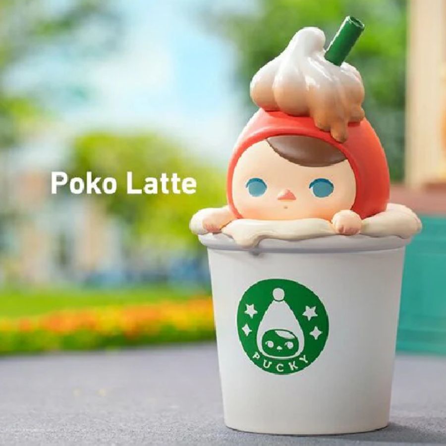 Mô Hình Đồ Chơi POP MART Pucky Cà Phê 6941848208330